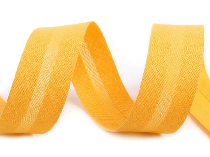 Šikmý proužek bavlněný šíře 20 mm zažehlený (Varianta 500 155 modrá světlá, Balení 25 m)