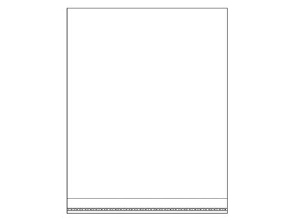 PP sáček s lepicí klopou 20x20 cm (Varianta transparent, Balení 10000 ks)