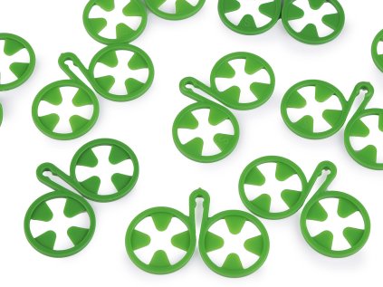 Párovač ponožek 40x60mm (Varianta 1 zelená, Balení 1 blistr)