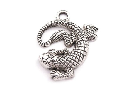 Přívěsek JEŠTĚRKA 25x25mm (Varianta platina, Balení 1 ks)