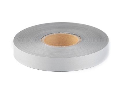 Reflexní páska šíře 20 mm našívací (Varianta šedá holubí, Balení 100 m)