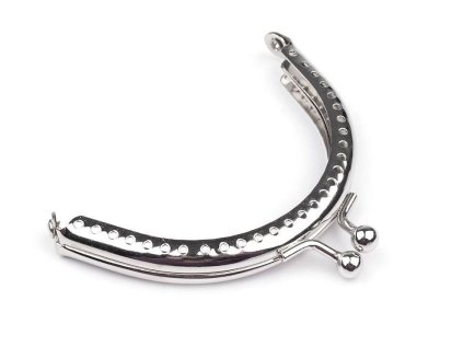 Rámeček na výrobu peněženky našívací 8x9 cm (Varianta 1 nikl, Balení 1 ks)