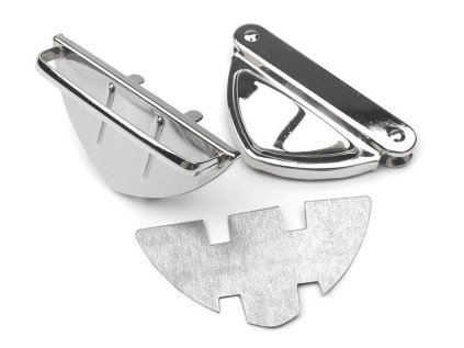 Sada zapínání na tašku 25x50 mm (Varianta 1 nikl, Balení 1 sada)