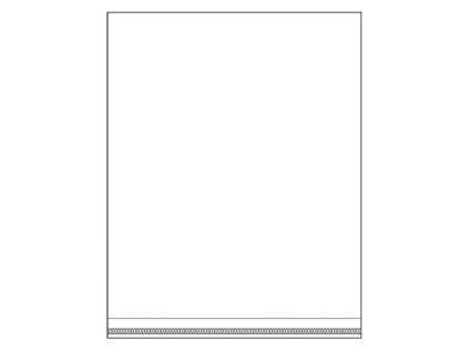 PP sáček s lepicí klopou 35x45 cm