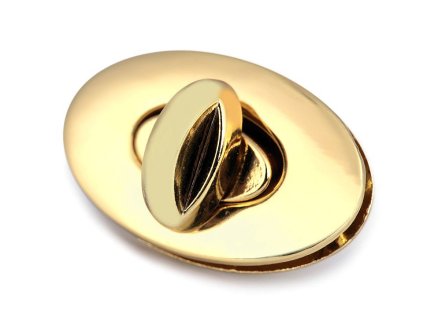 Zapínání na kabelku 23x37 mm otočné (Varianta 1 nikl, Balení 1 sada)