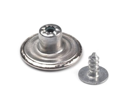 Riflový knoflík Jeans velikost 26" (Varianta 8 staromosaz, Balení 20 ks)