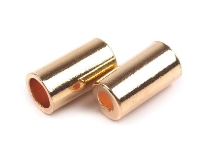 Kovová koncovka na šňůru Ø3,5 mm, Ø5,5 mm (Varianta 1 (Ø3,5 mm) nikl, Balení 4 ks)