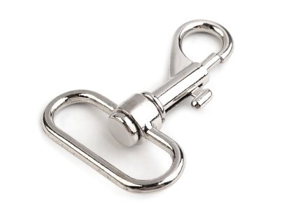 Kovová karabina otočná, průvlek 38 mm (Varianta 2 staromosaz, Balení 2 ks)