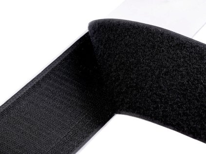 Suchý zip háček + plyš samolepicí šíře 80 mm (Varianta bílá, Balení 1 m)