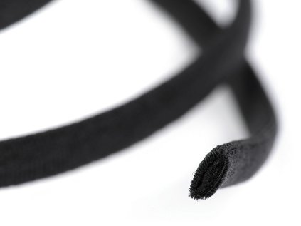 Pruženka měkká s výplní šíře 5 mm (Varianta 1 bílá, Balení 1 m)