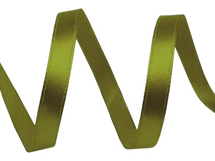 Atlasová stuha šíře 6 mm (Varianta 01 bílá, Balení 22.5 m)