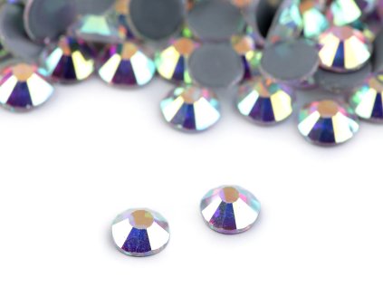 Nažehlovací kamínky hotfix velikost SS20 (Varianta 2 crystal AB, Balení 2 g)