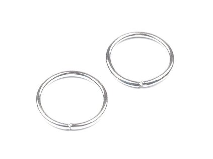 Kroužek spojovací Ø10,5 mm (Varianta 2 stříbrná světlá, Balení 20 g)