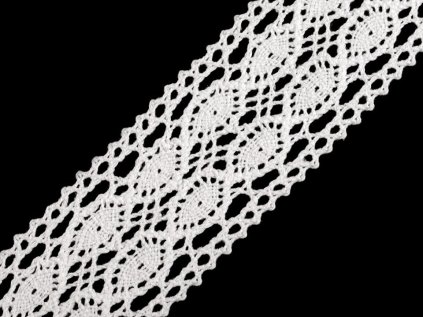 Bavlněná krajka / vsadka paličkovaná šíře 40 mm (Varianta 3 režná světlá, Balení 22.5 m)