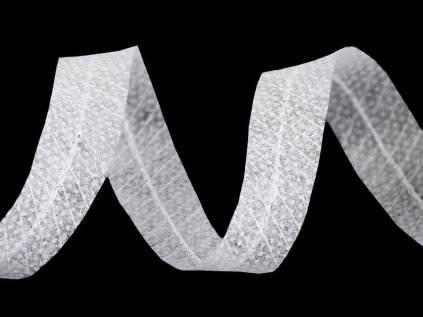 Zažehlovací proužek do švů s nití (Varianta 1 bílá, Balení 100 m)