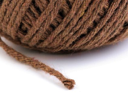 Bavlněný provázek macrame Ø2 mm (Varianta 1 režná světlá, Balení 1 ks)