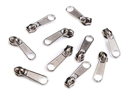 Jezdec ke spirálovým zipům No 3 BX (Varianta 580 černá, Balení 50 ks)