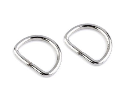 Polokroužek šíře 20 mm (Varianta 1 nikl, Balení 10 ks)