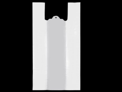 Taška mikrotenová 37x61 cm (Varianta 1 (37x61 cm) bílá mléčná, Balení 100 ks)