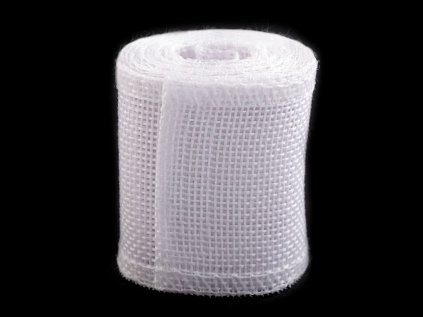 Stuha imitace juty šíře 50 mm (Varianta 4 (210) červená tmavá, Balení 1 ks)