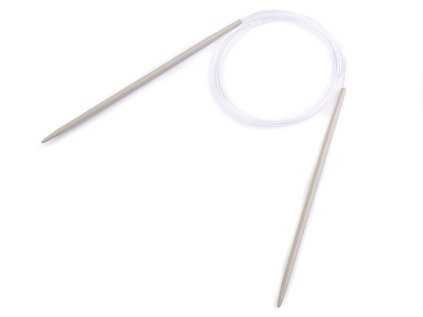 Kruhové jehlice č. 2,5; 3; 3,5; 4 (Varianta 2,5 mm stříbrná, Balení 1 ks)