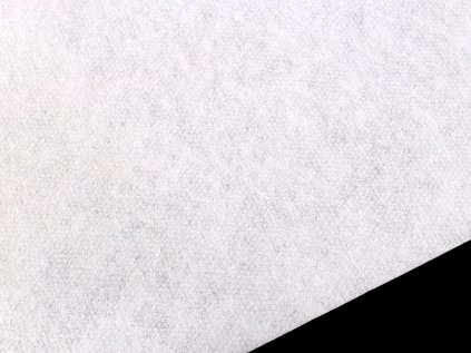 Vlizelín nažehlovací Ronofix 140+18 g/m² šíře 80 cm (Varianta bílá, Balení 1 m)