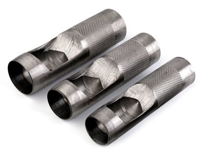 Výsečník / děrovač na látky Ø25 mm, Ø26 mm, Ø28 mm, Ø32 mm (Varianta 26 mm nikl, Balení 1 ks)