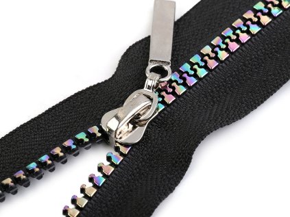 Duhový kostěný zip No 5 délka 80 cm (Varianta 311 šedá paloma, Balení 1 ks)