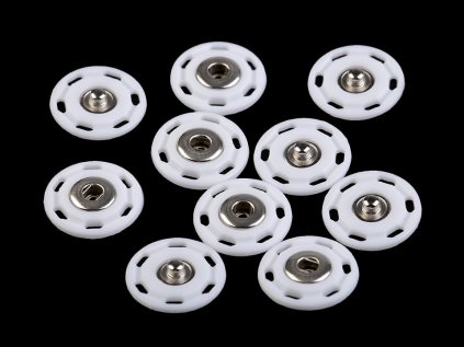 Designové patentky / druky Ø25 mm (Varianta 3 žlutá světlá, Balení 5 pár)