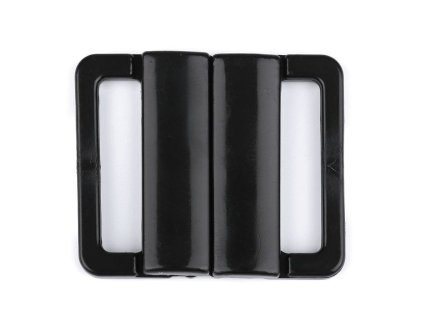 Plavkové zapínání šíře 20 mm plastové (Varianta 2 černá, Balení 5 pár)