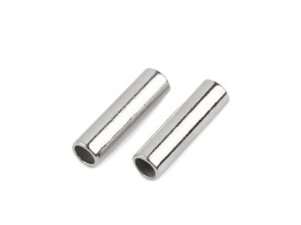 Kovová koncovka na šňůru Ø5,6 mm / ozdoba (Varianta 1 nikl, Balení 2 ks)