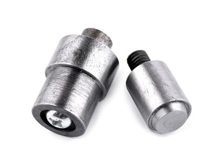 Piston k nýtování lesklých průchodek vnitřní Ø12 mm (Varianta nikl, Balení 1 sada)