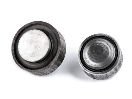 Piston k nýtování kovových i mosazných průchodek vnitřní Ø35 mm (Varianta nikl, Balení 1 sada)
