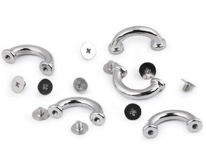 Průvlek šroubovací šíře 15 mm (Varianta 1 nikl, Balení 2 sada)