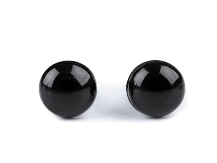 Oči s pojistkou Ø8 mm (Varianta černá, Balení 10 sada)