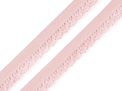 Ozdobná pruženka šíře 15 mm (Varianta 2 starorůžová sv., Balení 20 m)