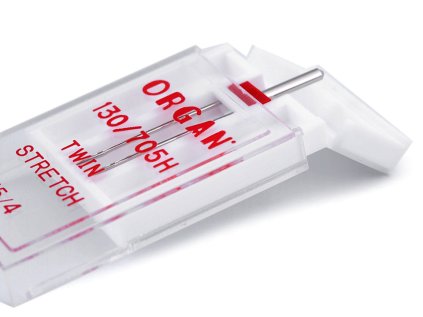 Dvojjehla Stretch 75/4 Organ (Varianta nikl, Balení 5 krab.)