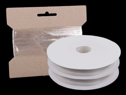 Silikonová pruženka / lastin šíře 20 mm elastická (Varianta transparent, Balení 20 m)