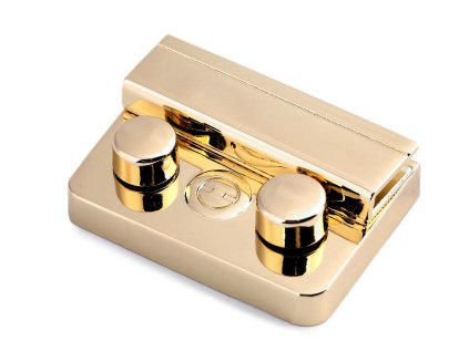 Sada zapínání na tašku 32x46 mm (Varianta 2 zlatá klasik, Balení 1 sada)