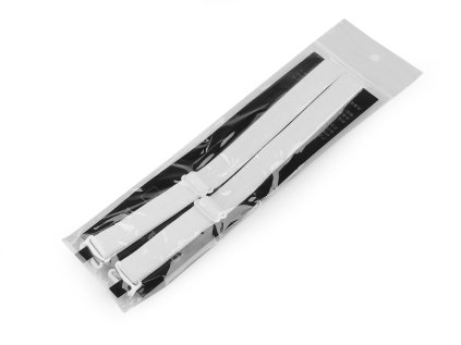 Ramínka na podprsenku šíře 15 mm s kovovým zapínáním (Varianta černá, Balení 1 pár)