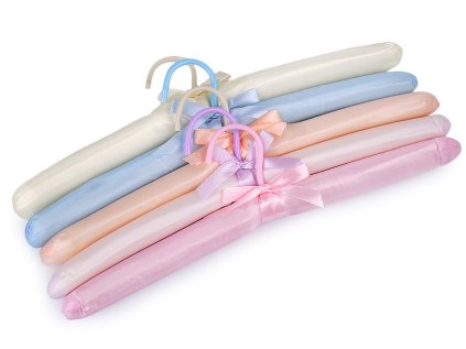 Ramínko saténové polstrované (Varianta 2 vanilková, Balení 5 ks)