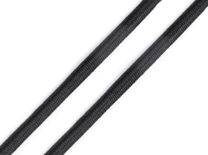 Kulatá pruženka Ø4 mm (Varianta 4 černá, Balení 1 m)