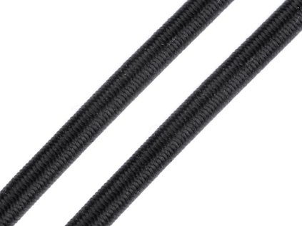 Kulatá pruženka pevná Ø5 mm (Varianta černá, Balení 1 m)