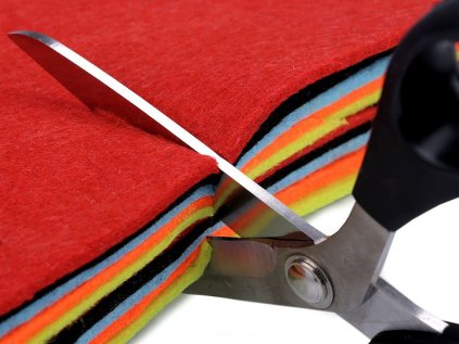 Krejčovské nůžky PIN délka 21 cm (Varianta černá, Balení 1 ks)