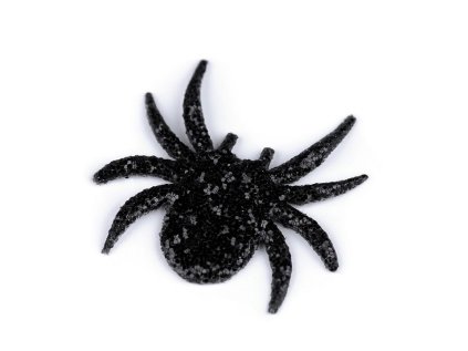 Nažehlovačka malý pavouček (Varianta černá, Balení 10 ks)