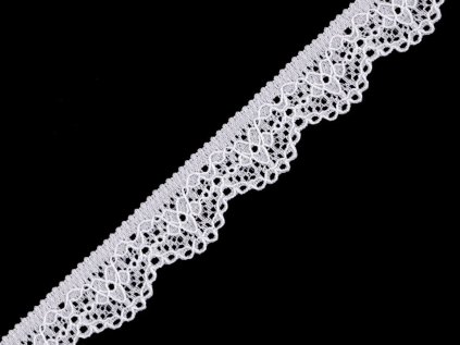 Elastická krajka šíře 16 mm (Varianta 2 černá, Balení 25 m)