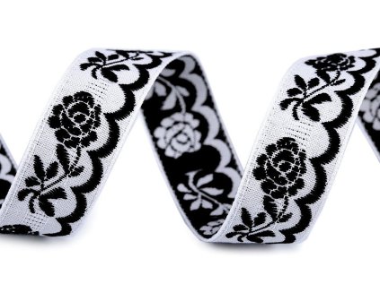 Vzorovka šíře 20 mm (Varianta 10/6 bílo-modrá, Balení 25 m)