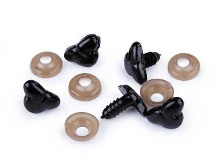 Čumák s pojistkou 11x17 mm (Varianta černá, Balení 5 sada)