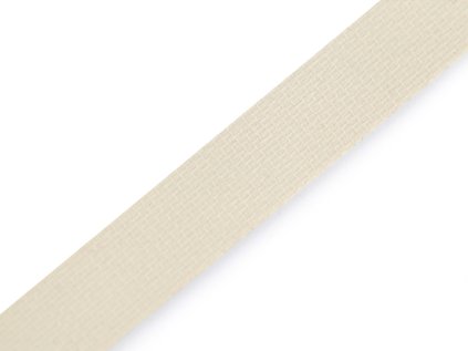 Pruženka plavková surová šíře 6 mm (Varianta béžovobílá, Balení 25 m)