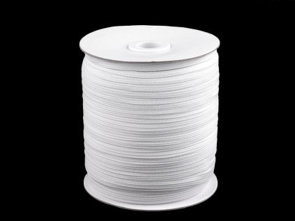 Plochá pruženka šíře 4 mm (Varianta 2 černá, Balení 100 m)